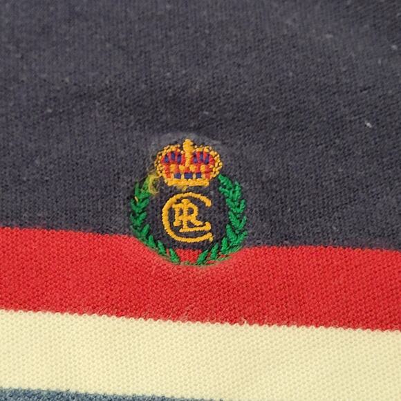 Chaps Ralph-Lauren Polo Shirt Large 24x27 Colorblock - Picture 9 of 12